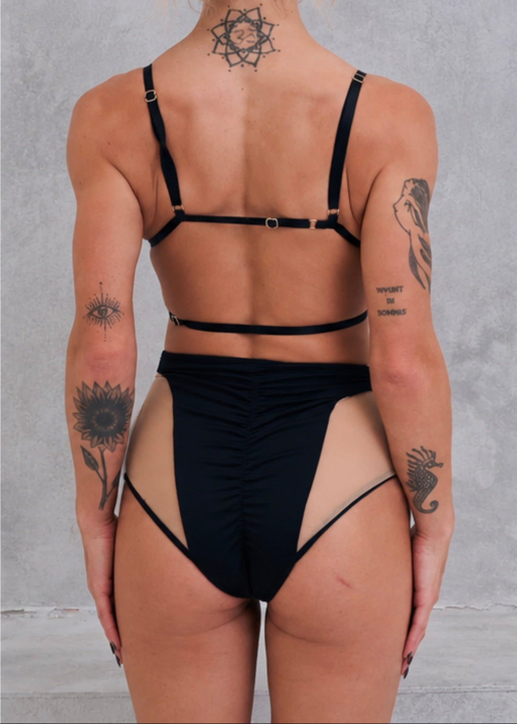 LOLA MESH HIGH WAIST BOTTOMS