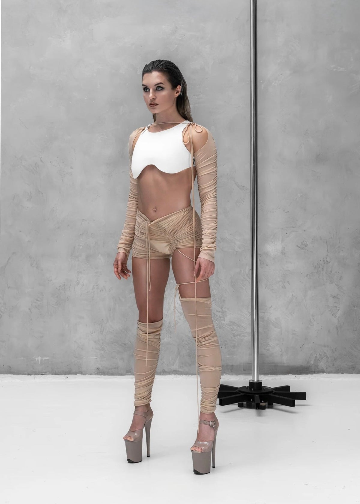 PRAY HARDER LEGWARMERS