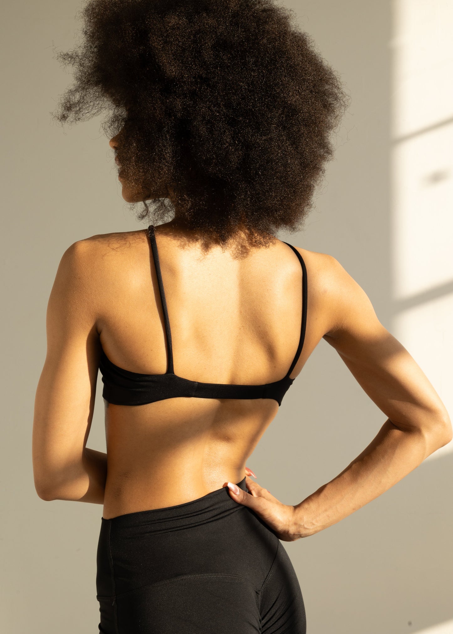 Solid Twist Bra Top