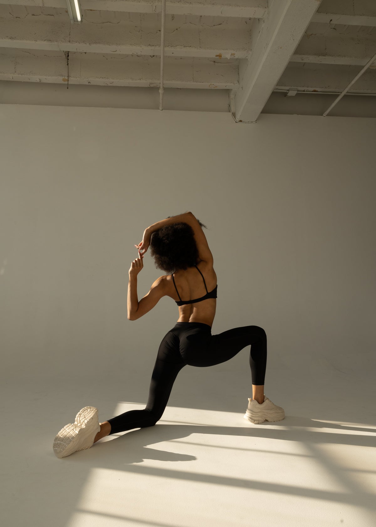 Black Scrunch Leggings
