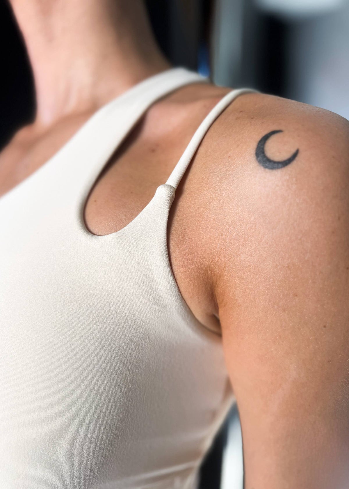 Off Shoulder Sports Bra